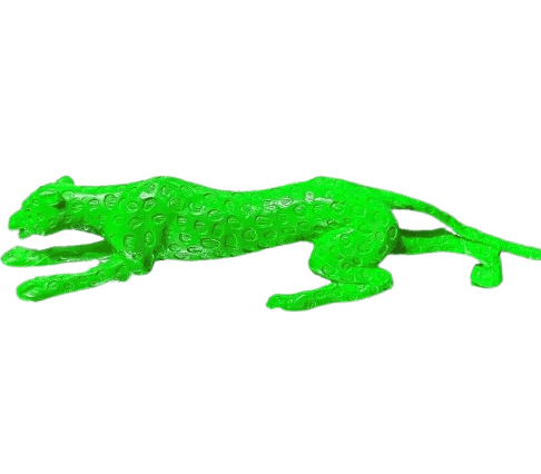 Modern Jaguar Statue, Unique Jaguar Statue, Elegant Jaguar Statue, Abstract Jaguar Statue, Unique Jaguar Statue, Luxury Jaguar Statue