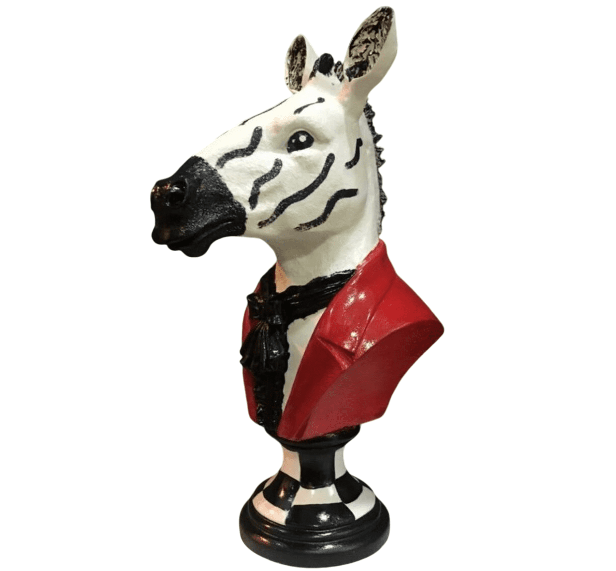 Zebra Head Bust Statue, Zebra Bust Statue, Zebra Bust Sculpture, Elegant Zebra Head Statue, Unique Zebra Head Statue, Zebra Head Sculpture