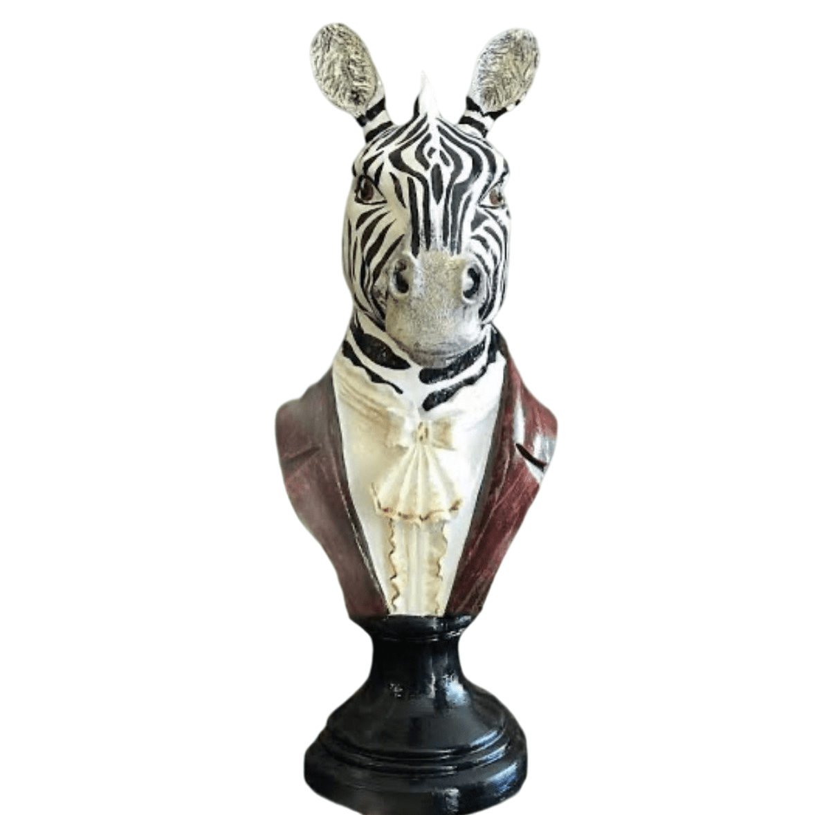 Zebra Head Bust Statue, Zebra Bust Statue, Zebra Bust Sculpture, Elegant Zebra Head Statue, Unique Zebra Head Statue, Zebra Head Sculpture