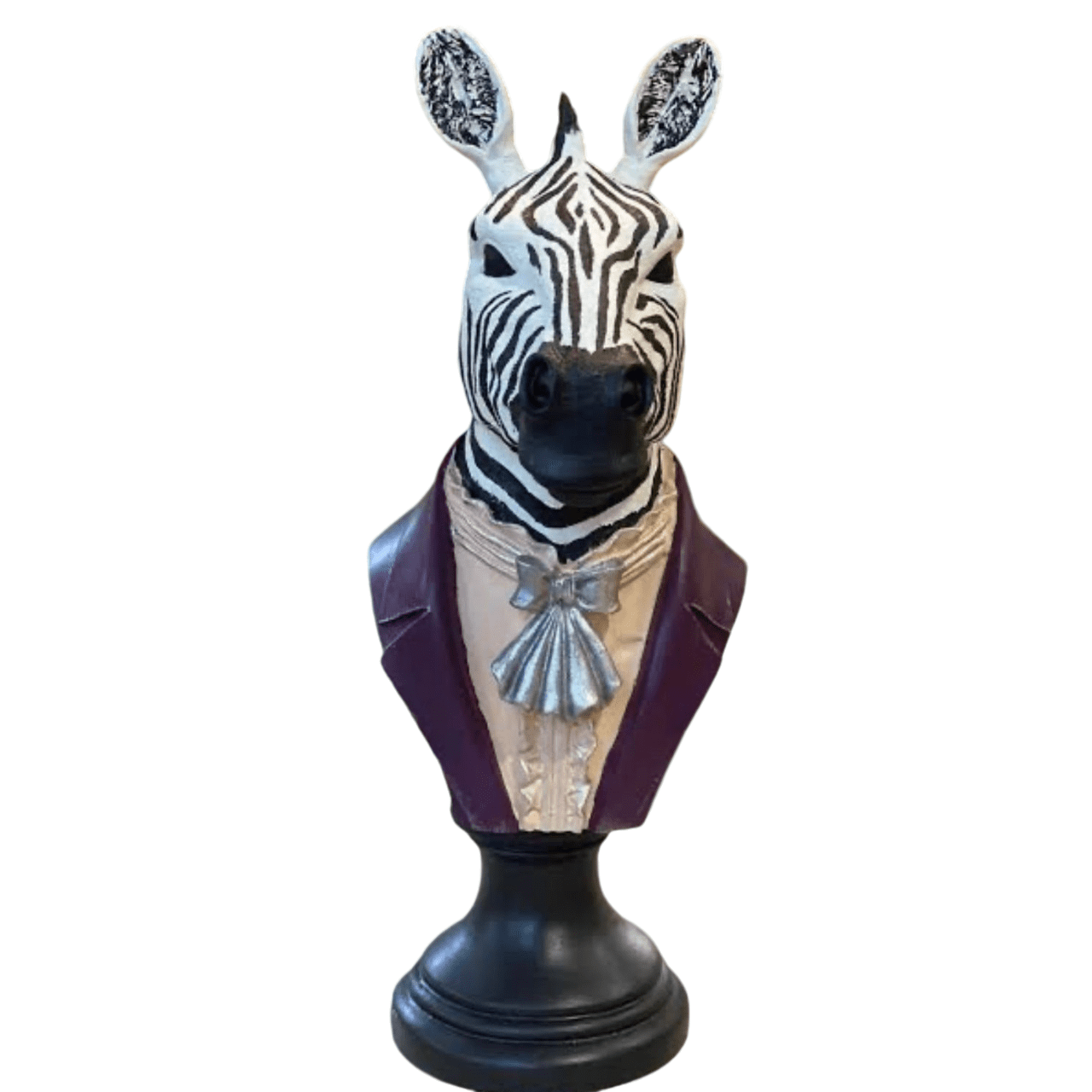 Zebra Head Bust Statue, Zebra Bust Statue, Zebra Bust Sculpture, Elegant Zebra Head Statue, Unique Zebra Head Statue, Zebra Head Sculpture
