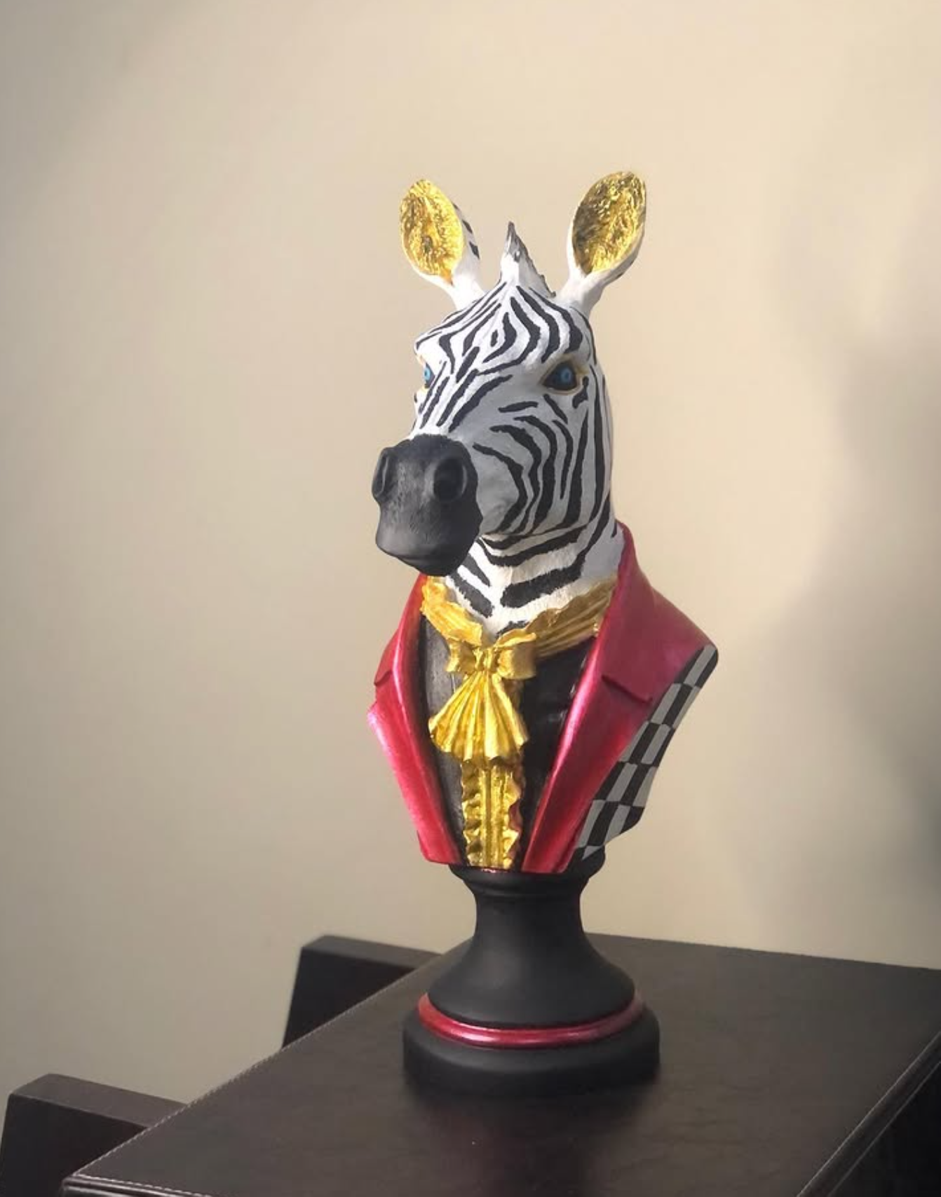 Zebra Head Bust Statue, Zebra Bust Statue, Zebra Bust Sculpture, Elegant Zebra Head Statue, Unique Zebra Head Statue, Zebra Head Sculpture