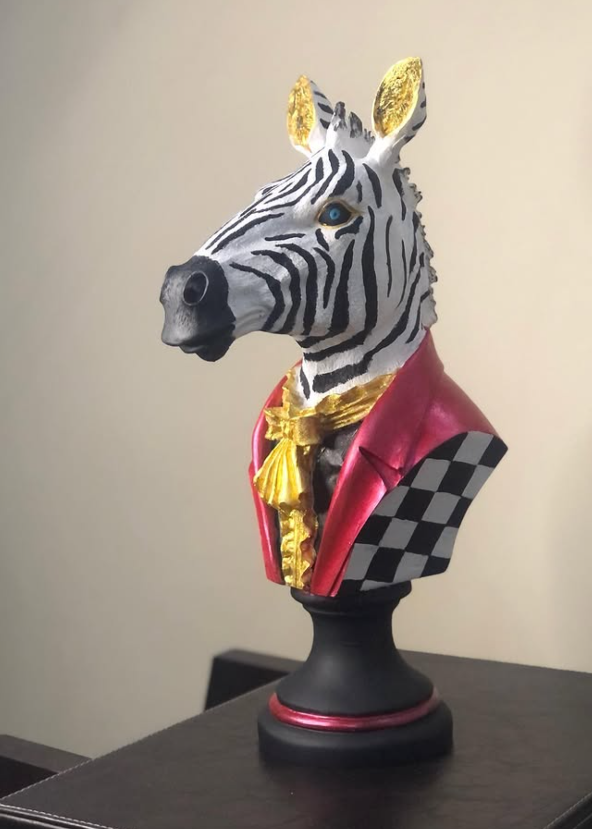 Zebra Head Bust Statue, Zebra Bust Statue, Zebra Bust Sculpture, Elegant Zebra Head Statue, Unique Zebra Head Statue, Zebra Head Sculpture