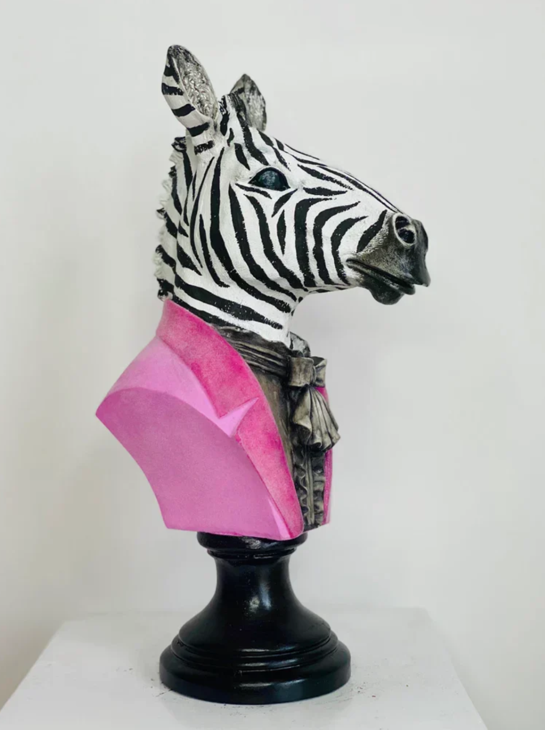 Zebra Head Bust Statue, Zebra Bust Statue, Zebra Bust Sculpture, Elegant Zebra Head Statue, Unique Zebra Head Statue, Zebra Head Sculpture