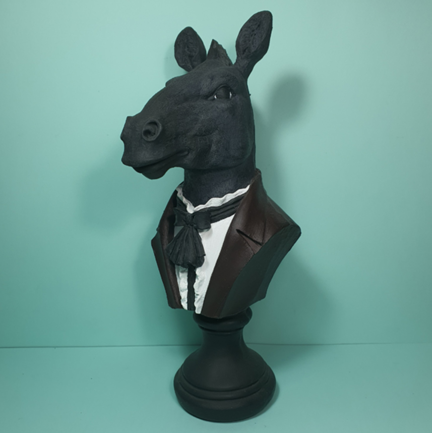 Zebra Head Bust Statue, Zebra Bust Statue, Zebra Bust Sculpture, Elegant Zebra Head Statue, Unique Zebra Head Statue, Zebra Head Sculpture