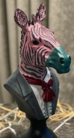 Zebra Head Bust Statue, Zebra Bust Statue, Zebra Bust Sculpture, Elegant Zebra Head Statue, Unique Zebra Head Statue, Zebra Head Sculpture