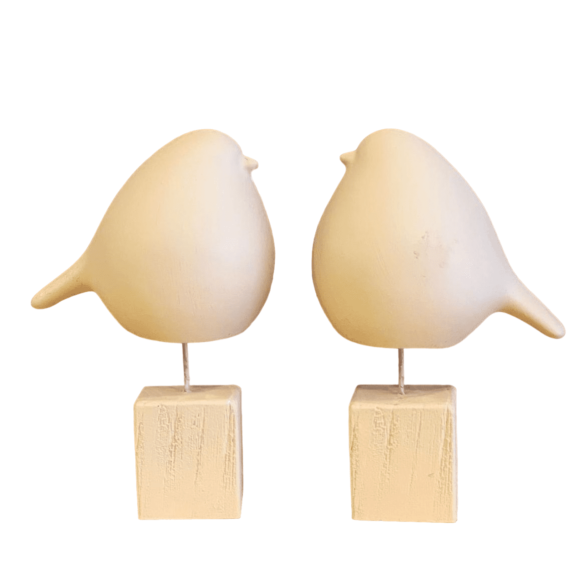 Handmade Bird Bookends Decor, Bird Bookends Sculpture Set, Bird Statue Bookend, Abstract Sculpture Bookends, Animal Bookends Decor
