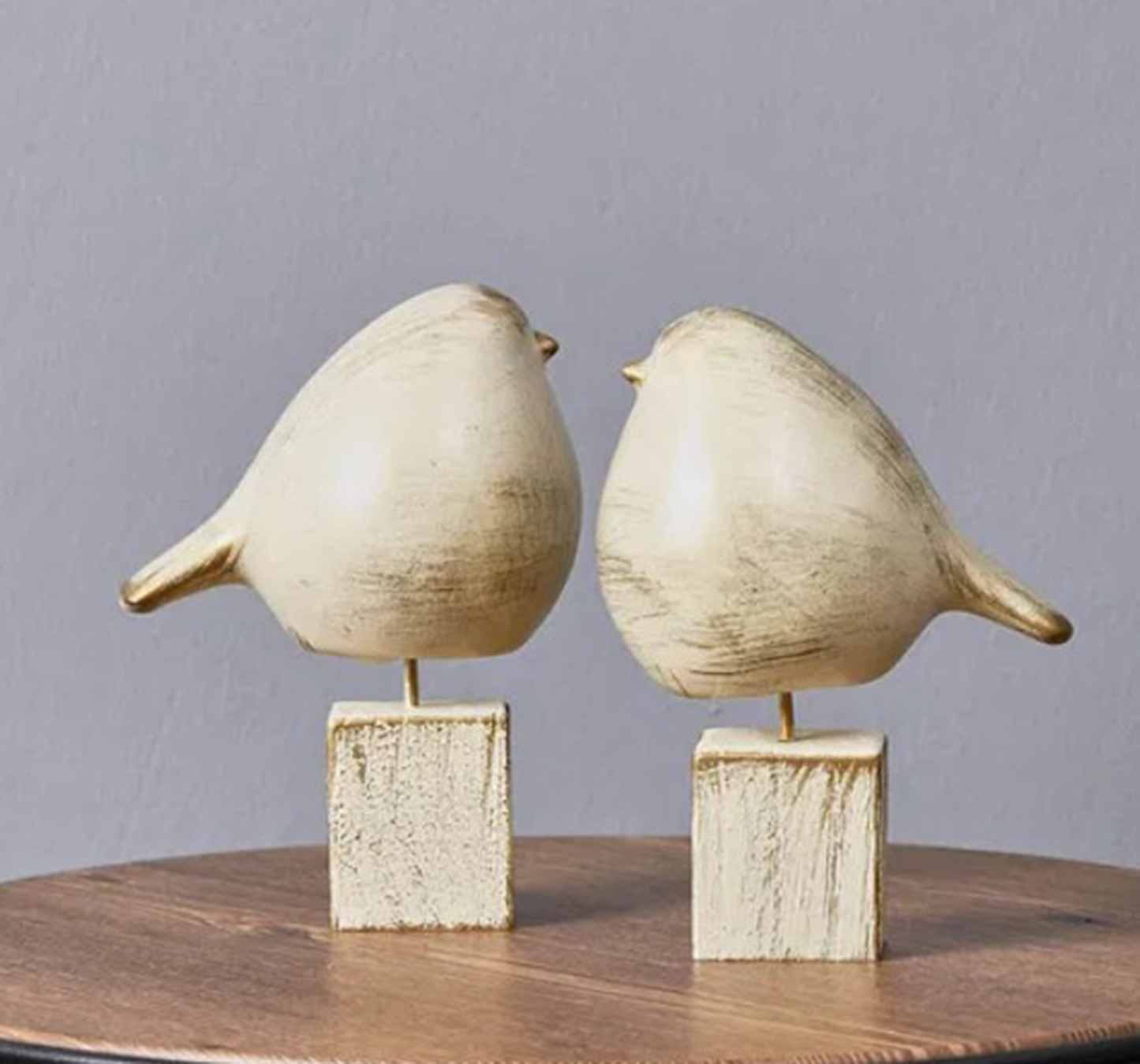Handmade Bird Bookends Decor, Bird Bookends Sculpture Set, Bird Statue Bookend, Abstract Sculpture Bookends, Animal Bookends Decor