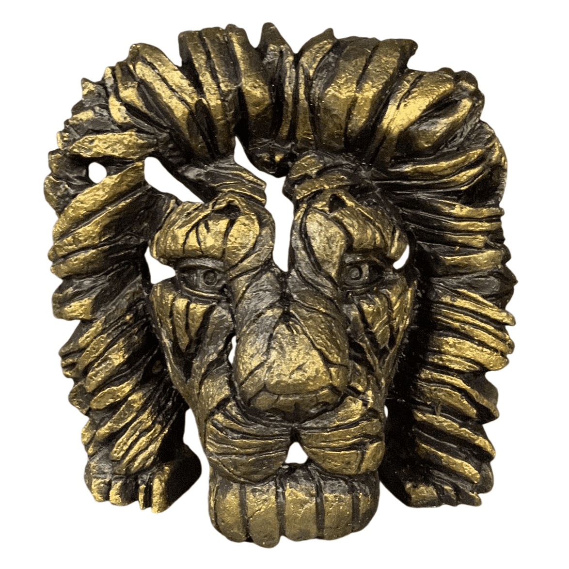 Handcrafted Lion Head Sculpture, Lion Head Sculpture, Jungle King Lion Sculpture, Hand Painted Lion Head Sculpture, Handmade Lion Sculpture