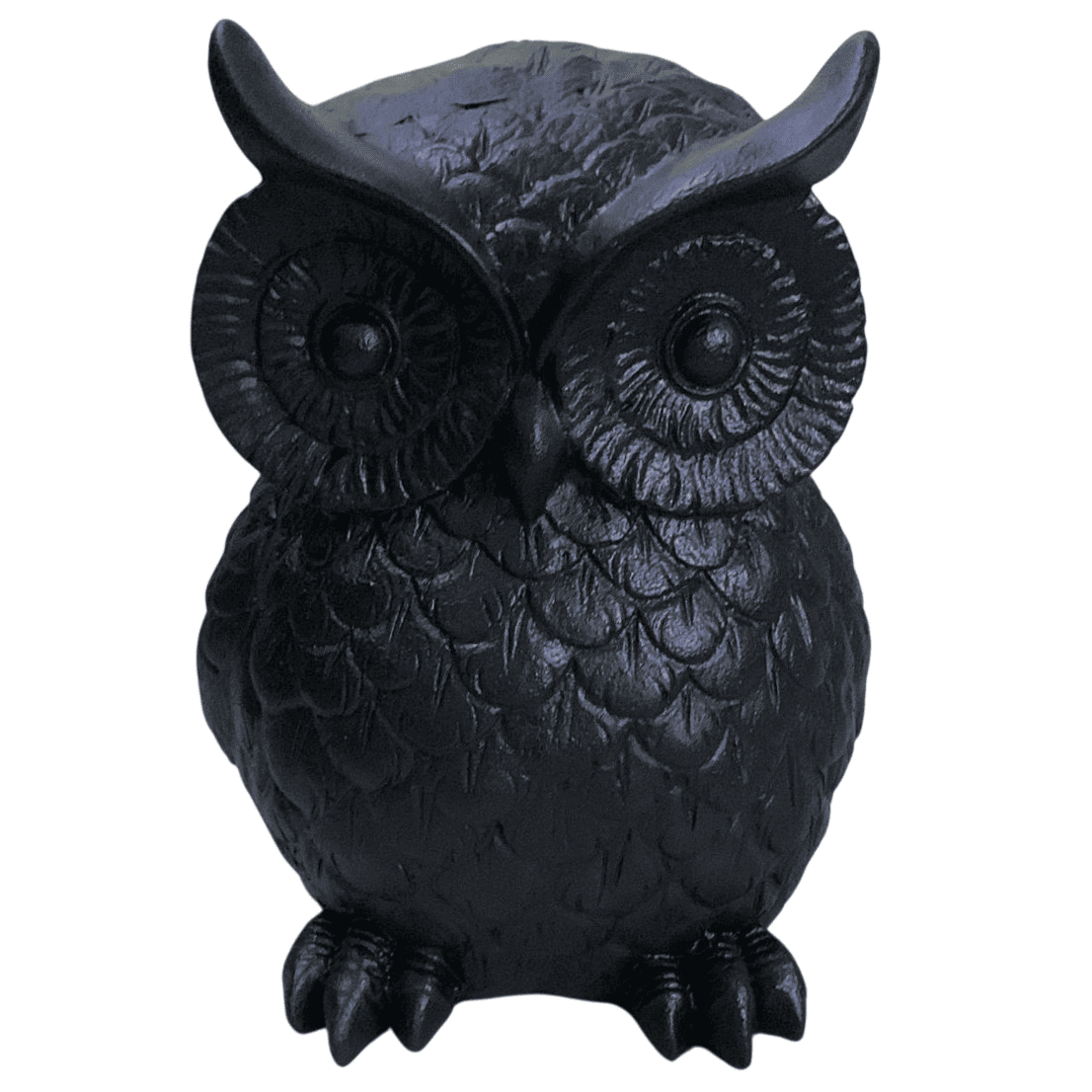 Hand Painted Owl Sculpture Figurine, Owl Figurine Hand Painted Sculpture, Handmade Owl Sculpture Figurine, Unique Owl Sculpture, Owl Statue