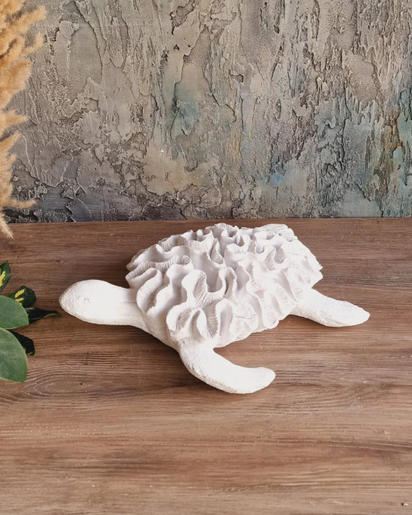 Decorative Turtle Statue, Sea Turtle Sculpture, Ocean Themed Turtle Statue, Handcrafted Turtle Statue, Artistic Turtle Statue, Turtle Decor