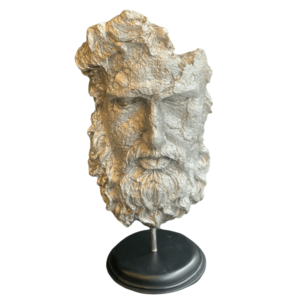 Ancient Zeus Statue, Greek God Zeus Bust, Mythology Inspired Zeus Statue, Zeus Head Sculpture, Ancient Greek Zeus Bust, Greek God Sculpture
