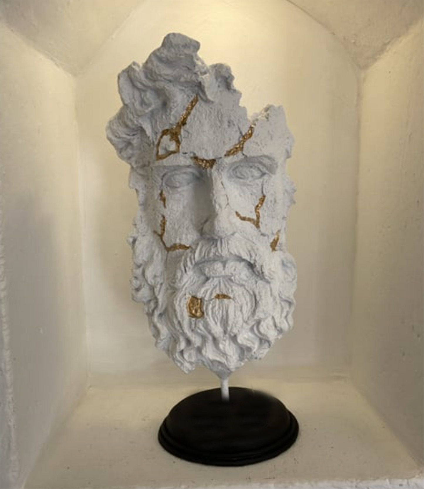 Ancient Zeus Statue, Greek God Zeus Bust, Mythology Inspired Zeus Statue, Zeus Head Sculpture, Ancient Greek Zeus Bust, Greek God Sculpture