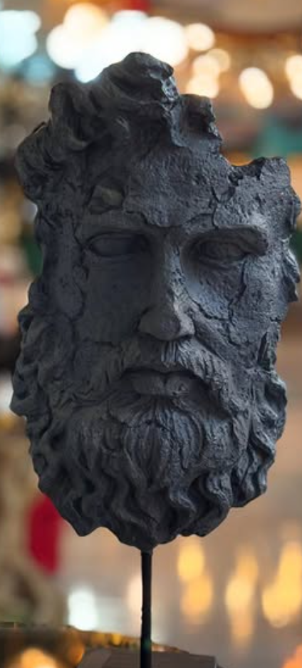Ancient Zeus Statue, Greek God Zeus Bust, Mythology Inspired Zeus Statue, Zeus Head Sculpture, Ancient Greek Zeus Bust, Greek God Sculpture