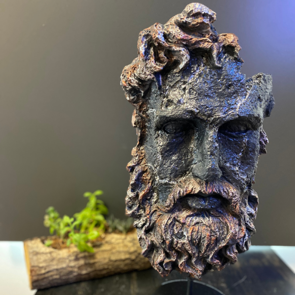 Ancient Zeus Statue, Greek God Zeus Bust, Mythology Inspired Zeus Statue, Zeus Head Sculpture, Ancient Greek Zeus Bust, Greek God Sculpture