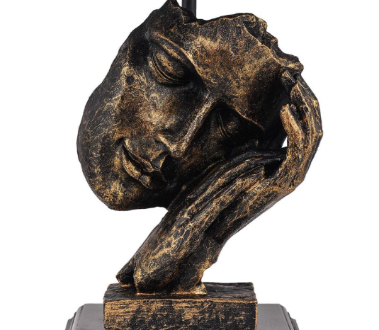 Abstract Face Decor Sculpture, Modern Face Sculpture, Modern Abstract Face Decor, Elegant Face Sculpture, Unique Face Decor Statue