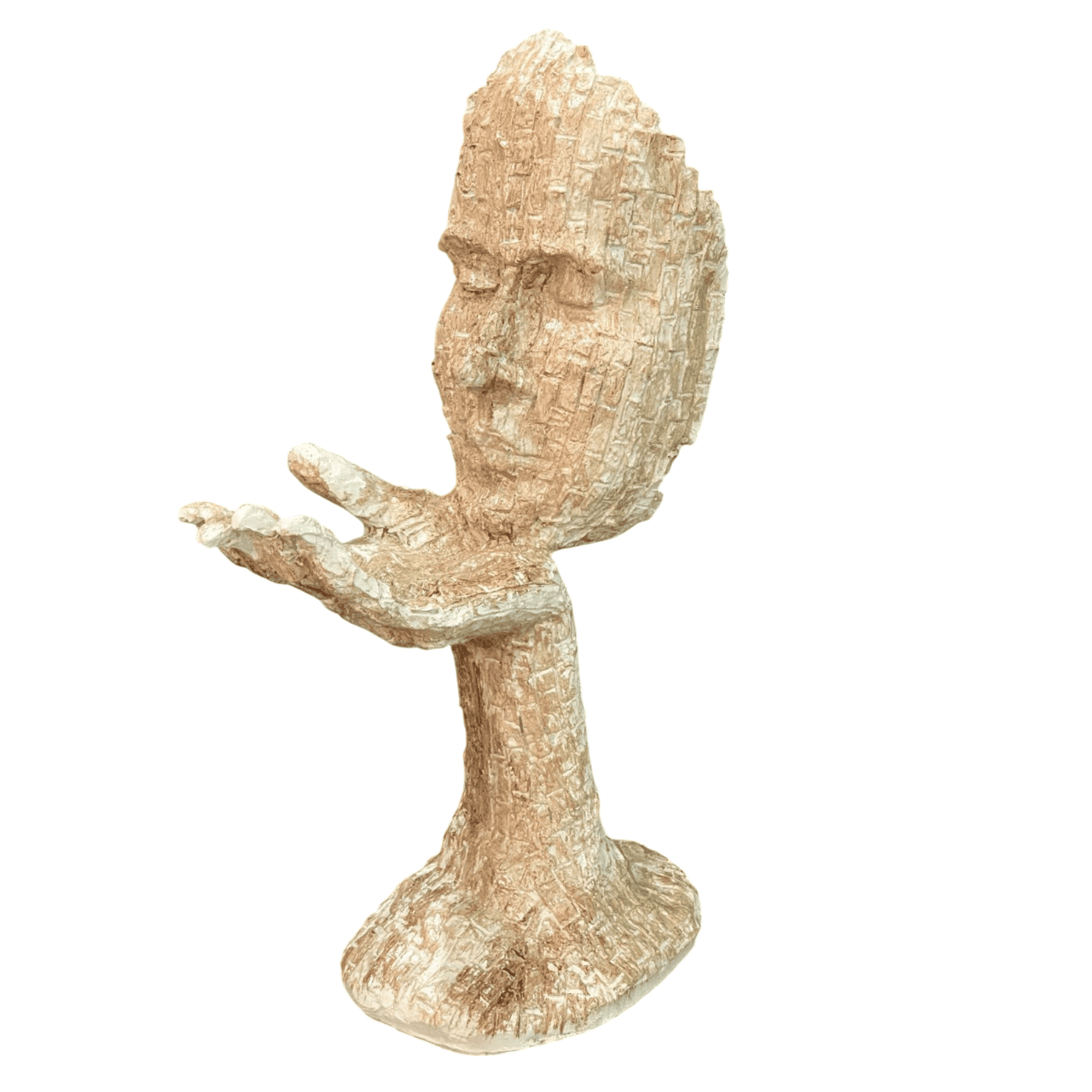 Handmade Abstract Face Statue, Modern Art Sculpture, Handmade Mosaic Face Figurine, Handmade Abstract Head Decor, Handmade Human Face