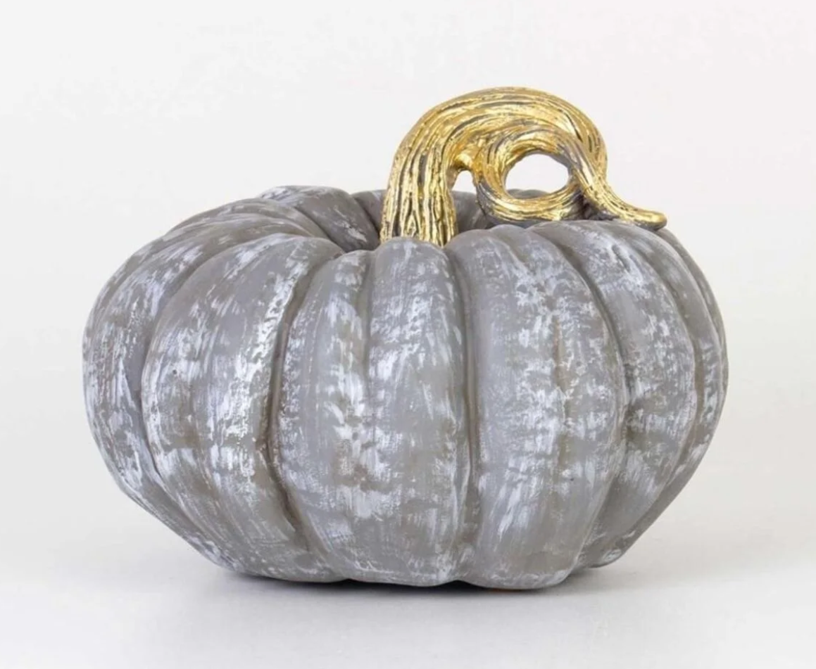 Realistic Pumpkin Statue, Large Pumpkin Statue, Autumn Pumpkin Decor, Realistic Harvest Pumpkin Figurine, Rustic Fall Pumpkin Statue