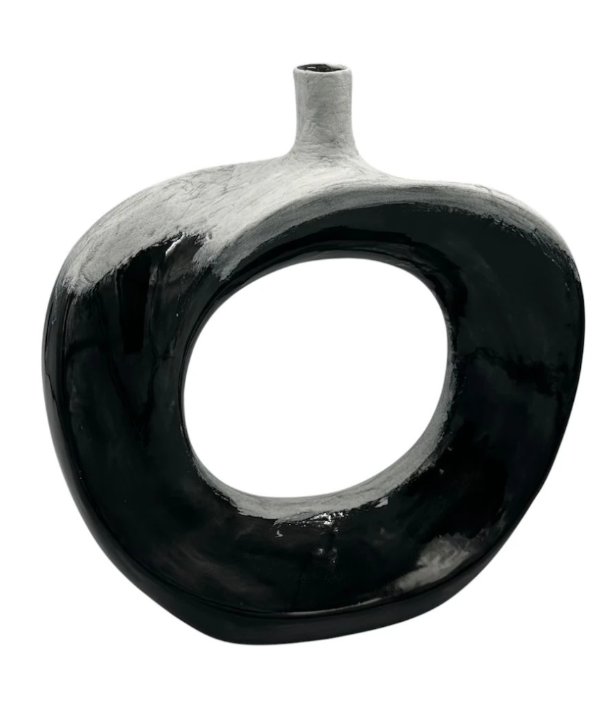 Modern Abstract Apple Sculpture, Artistic Apple Shape Sculpture, Unique Apple Home Decoration, Minimalist Apple Shape Art Decor, Apple Decor