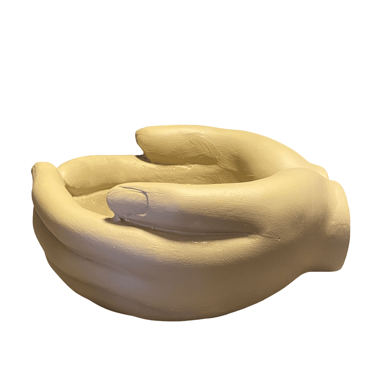 Hand Shaped Flower Pot, Polyester Hand Planter Pot, Modern Hand Shaped Pot, Hand Design Plant Pot, Polyester Hand Flower Vase