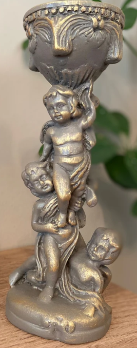 Angel Candle Holders, Vintage Cherub Candle Holders, Cherub Candle Holder, Antique Style Cherub Candle Holders, Angel Candlestick