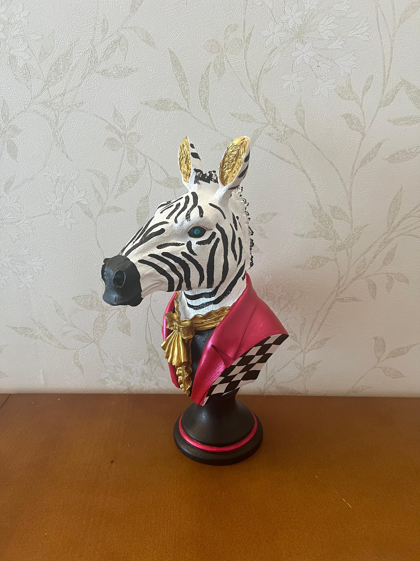 Zebra Head Bust Statue, Zebra Bust Statue, Zebra Bust Sculpture, Elegant Zebra Head Statue, Unique Zebra Head Statue, Zebra Head Sculpture
