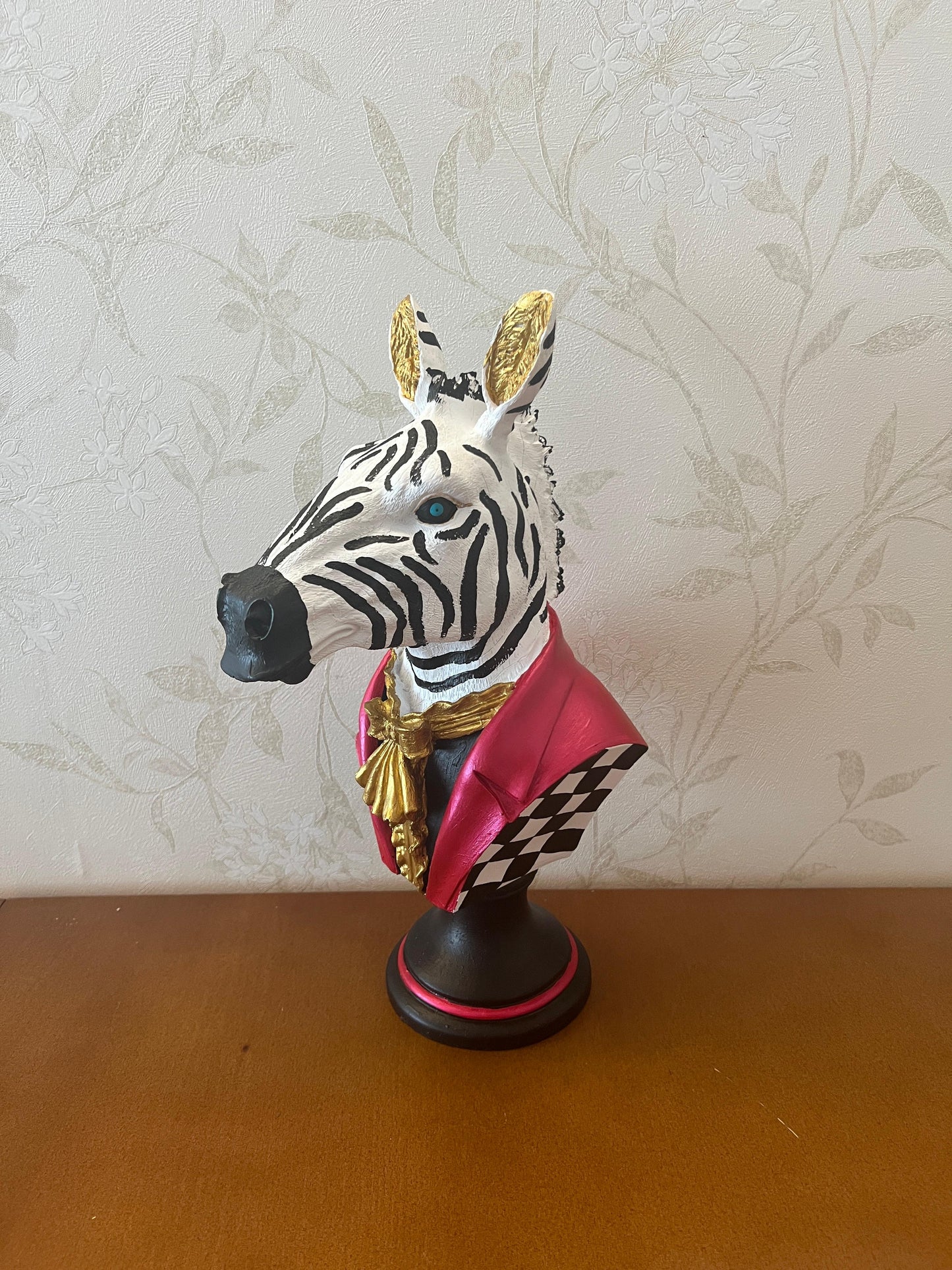 Zebra Head Bust Statue, Zebra Bust Statue, Zebra Bust Sculpture, Elegant Zebra Head Statue, Unique Zebra Head Statue, Zebra Head Sculpture