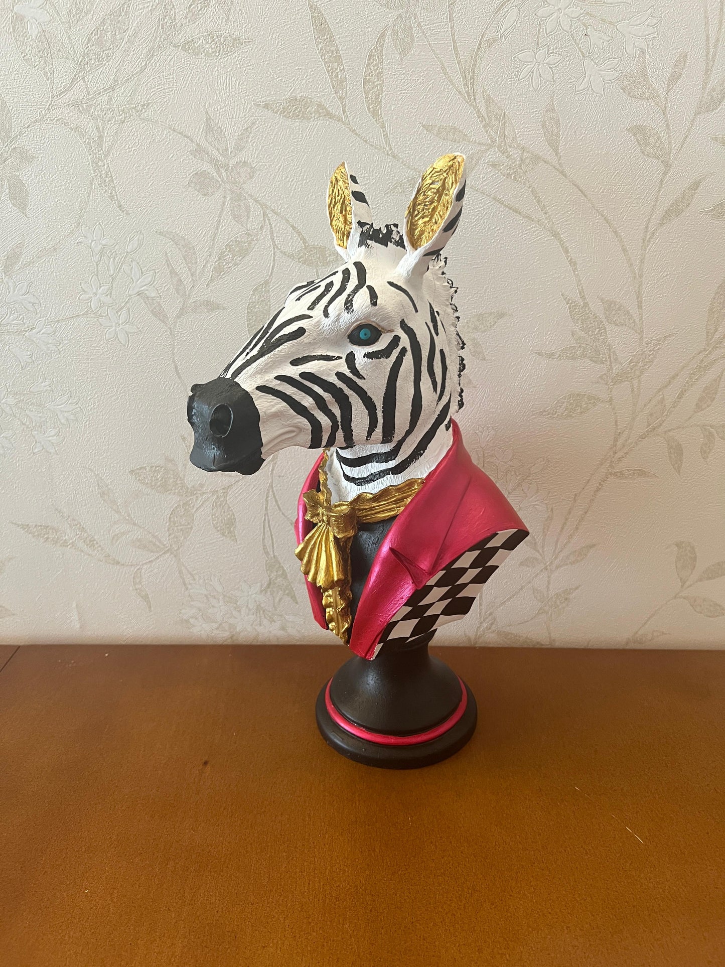 Zebra Head Bust Statue, Zebra Bust Statue, Zebra Bust Sculpture, Elegant Zebra Head Statue, Unique Zebra Head Statue, Zebra Head Sculpture