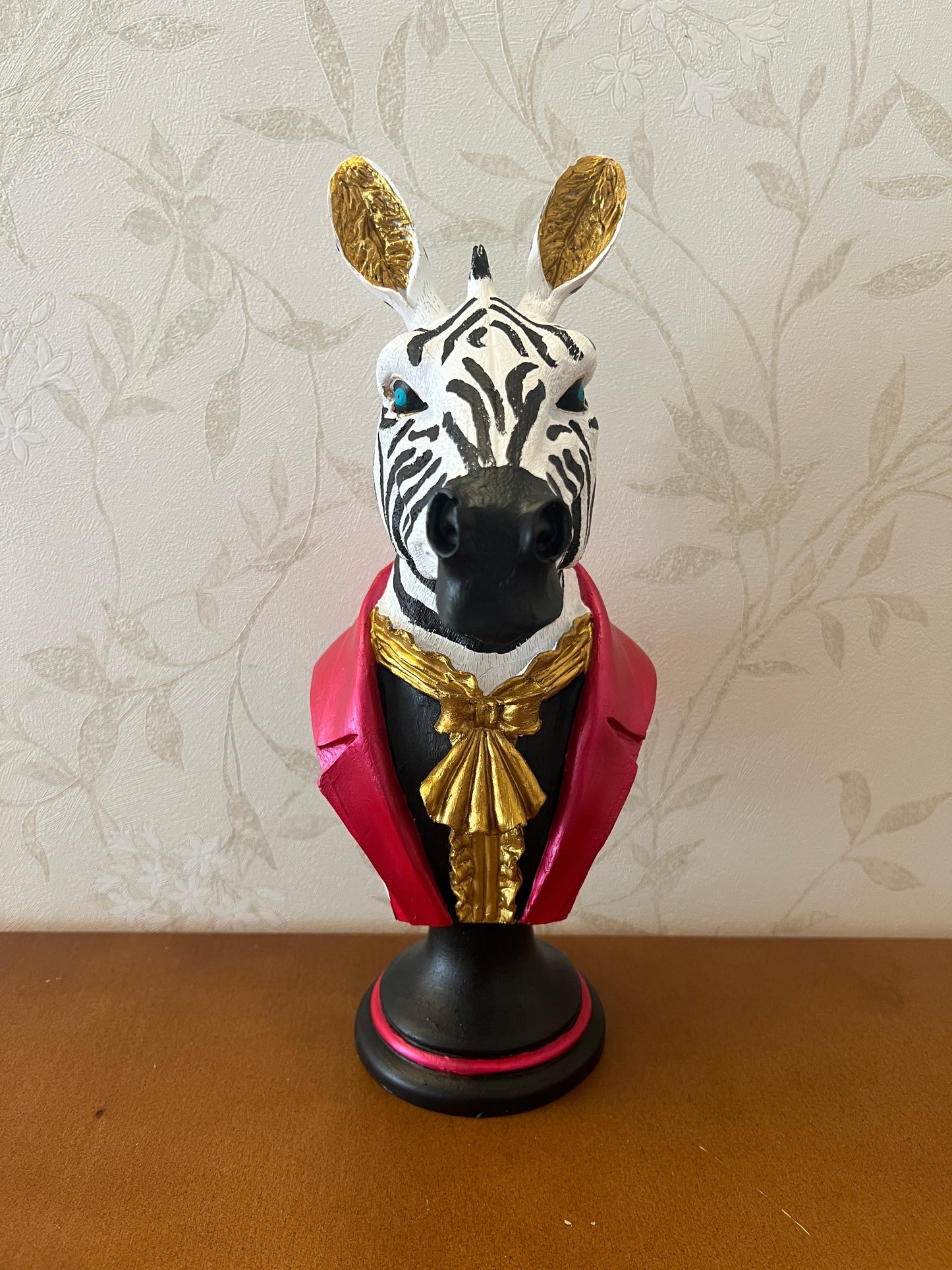 Zebra Head Bust Statue, Zebra Bust Statue, Zebra Bust Sculpture, Elegant Zebra Head Statue, Unique Zebra Head Statue, Zebra Head Sculpture