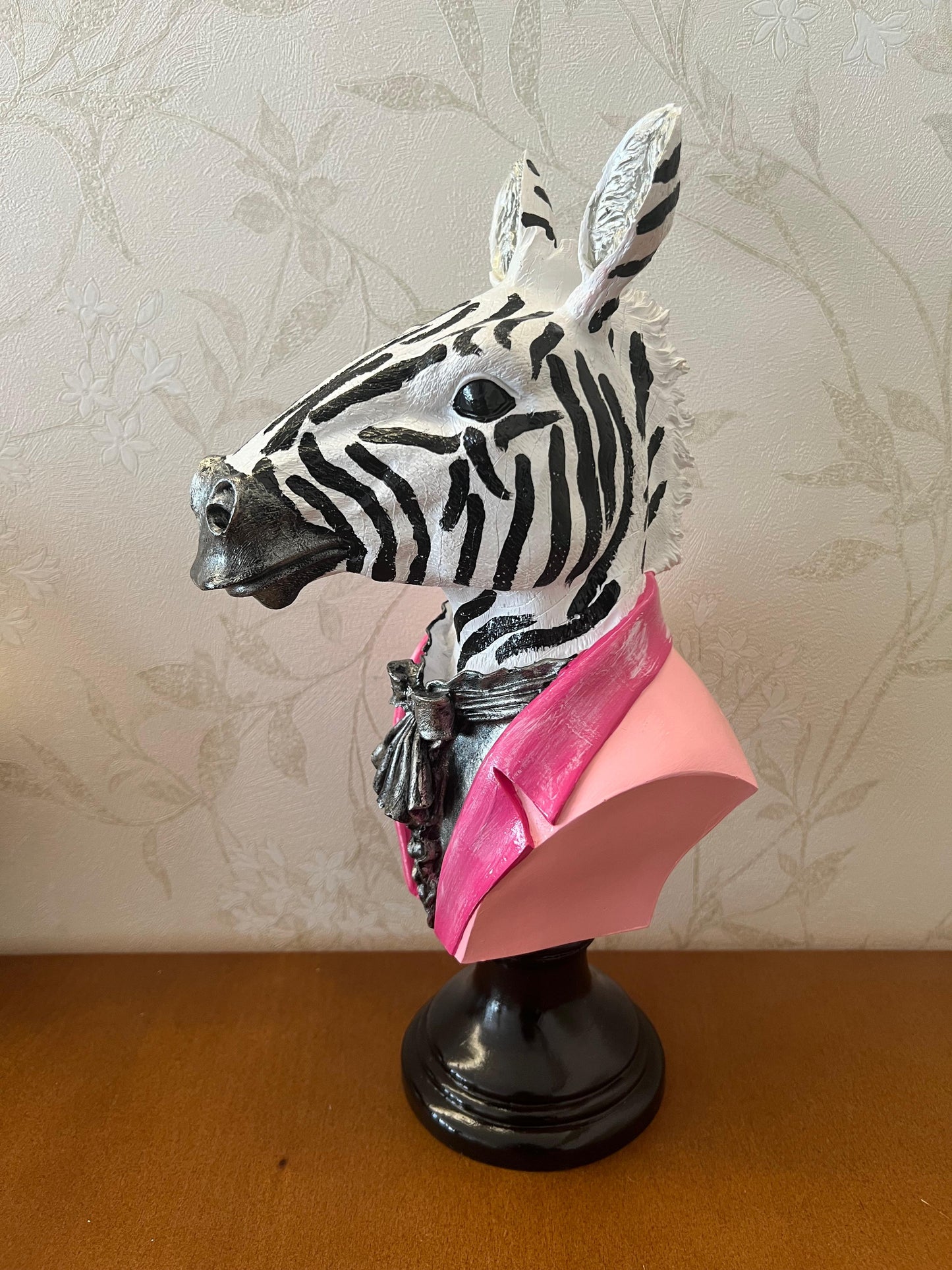 Zebra Head Bust Statue, Zebra Bust Statue, Zebra Bust Sculpture, Elegant Zebra Head Statue, Unique Zebra Head Statue, Zebra Head Sculpture