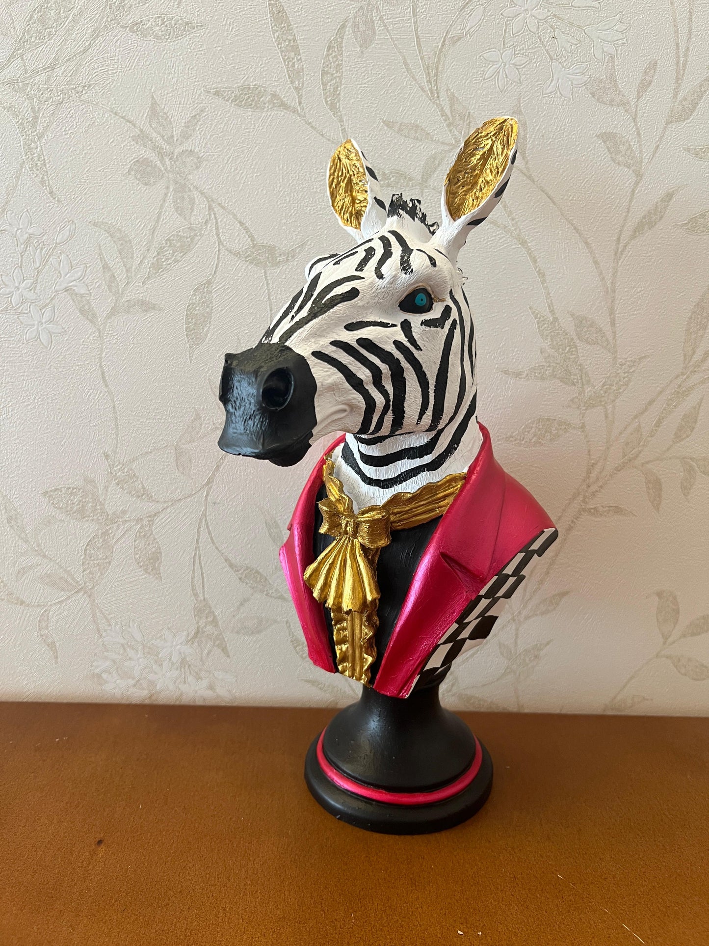 Zebra Head Bust Statue, Zebra Bust Statue, Zebra Bust Sculpture, Elegant Zebra Head Statue, Unique Zebra Head Statue, Zebra Head Sculpture