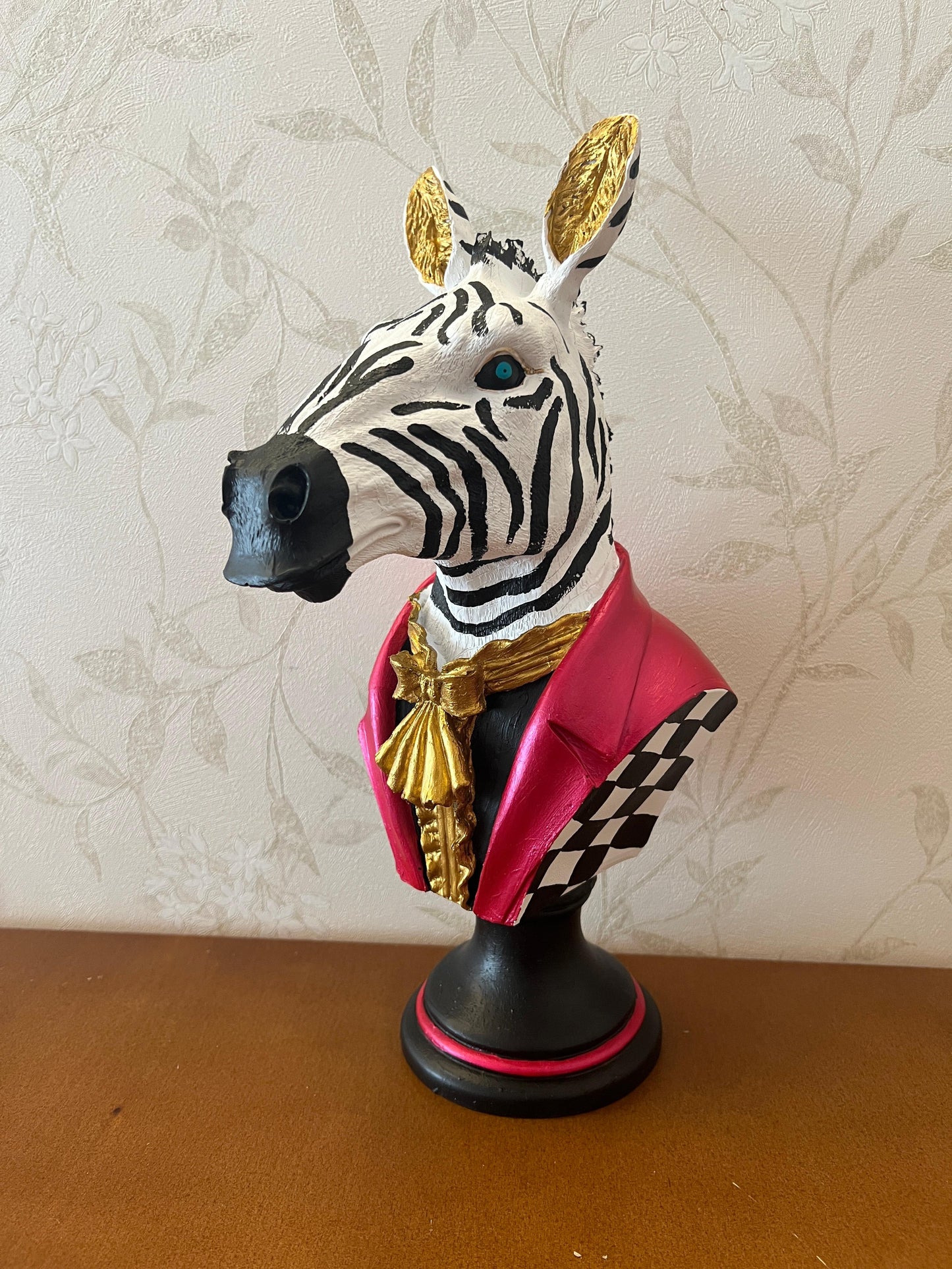 Zebra Head Bust Statue, Zebra Bust Statue, Zebra Bust Sculpture, Elegant Zebra Head Statue, Unique Zebra Head Statue, Zebra Head Sculpture