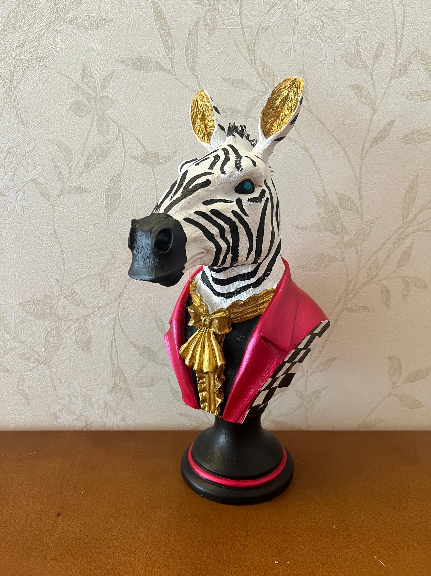 Zebra Head Bust Statue, Zebra Bust Statue, Zebra Bust Sculpture, Elegant Zebra Head Statue, Unique Zebra Head Statue, Zebra Head Sculpture