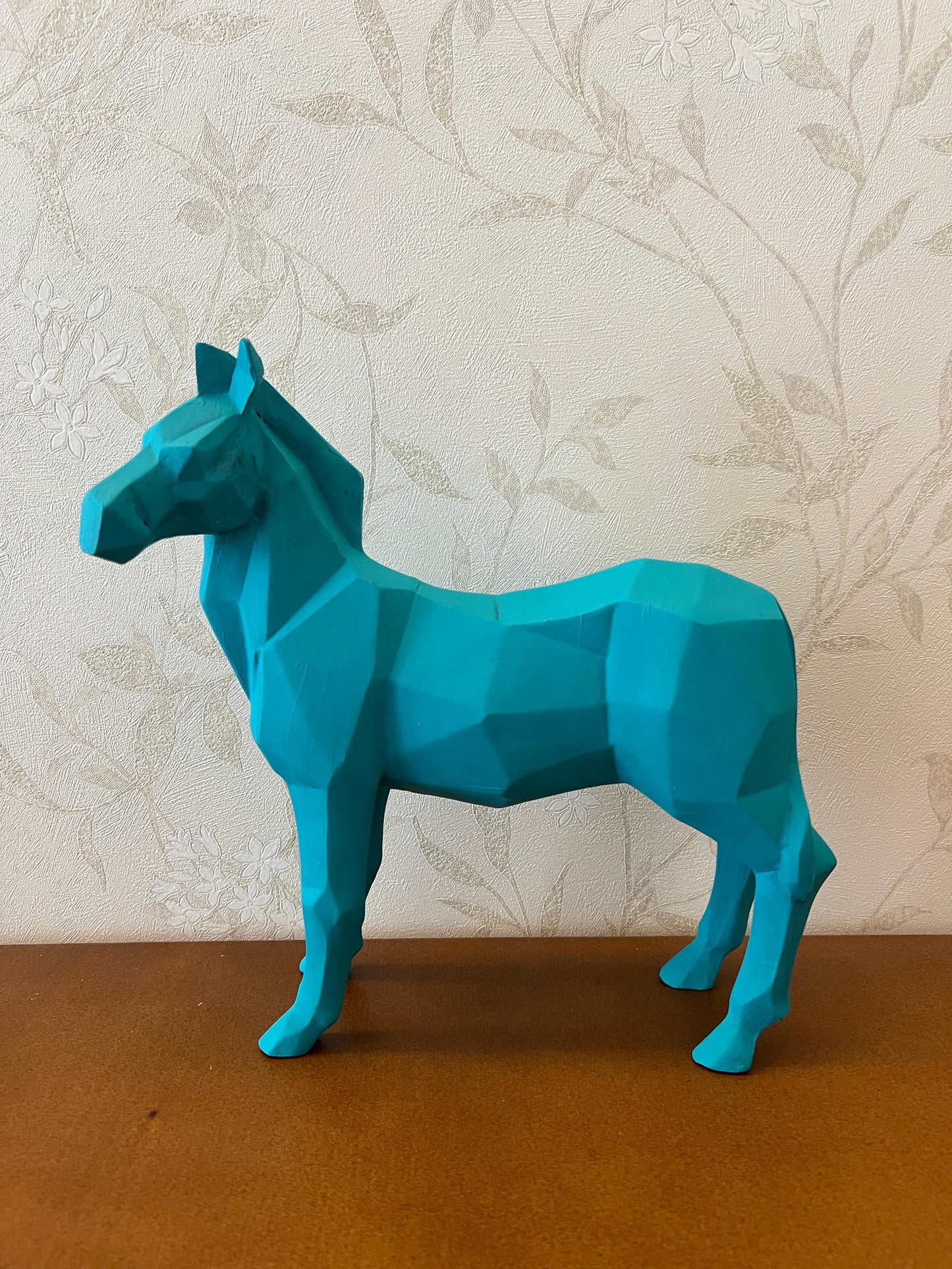 Zebra Statue, Geometric Zebra Sculpture, Cubic Zebra Statue, Abstract Zebra Sculpture, Zebra Figurine with Geometric Style, Zebra Sculpture