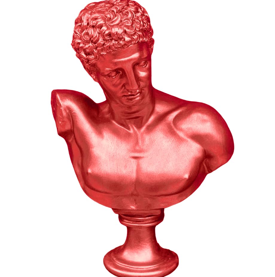Greek Hermes Bust Statue, Classical Sculpture Bust, Neoclassical Home Decor, Hermes Bust Sculpture, Hermes Bust Figurine, Hermes Bust Decor, Hermes Statue, Hermes Sculpture