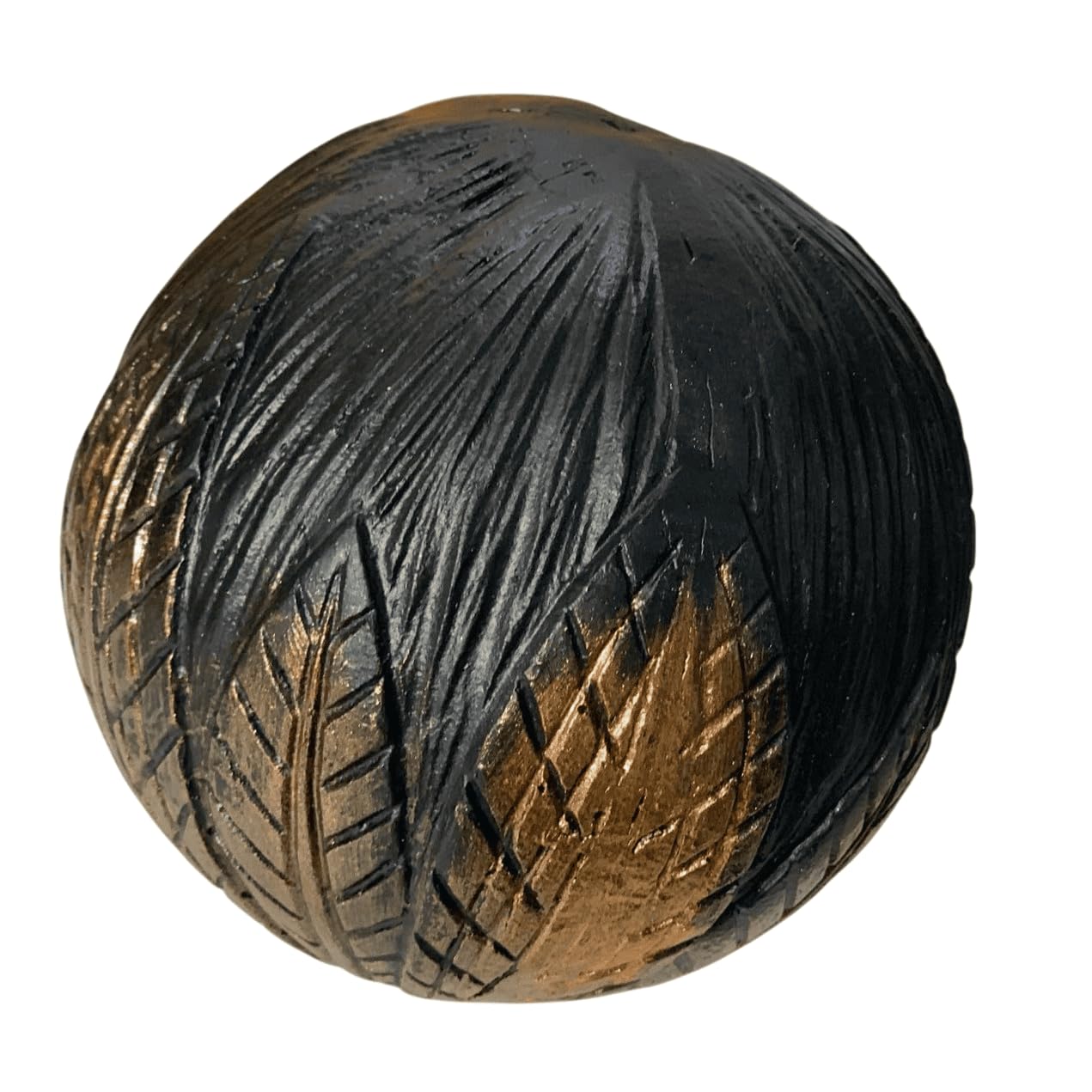 Decorative Textured Sphere, Round Accent Ball, Decorative Accent Ball, Modern Table Decor, Textured Sphere Decor, Geometric Art Ball