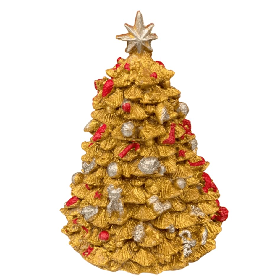 Mini Christmas Tree Figurine, Christmas Tree Ornament, Seasonal Tree Figurine, Christmas Decor Gift, Holiday Tree Decor, Christmas Tree Decor, Christmas Tree Sculpture