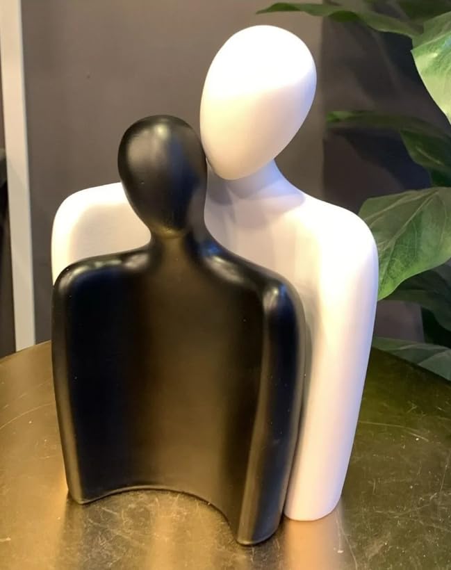 Abstract Sculpture Couple, Minimalist Love Couple Figurines, Emotional Couple Statue, Abstract Couple Figurine, Romantic Gift for Couples, Couple Figurine, Couple Sculpture, Couple Statue