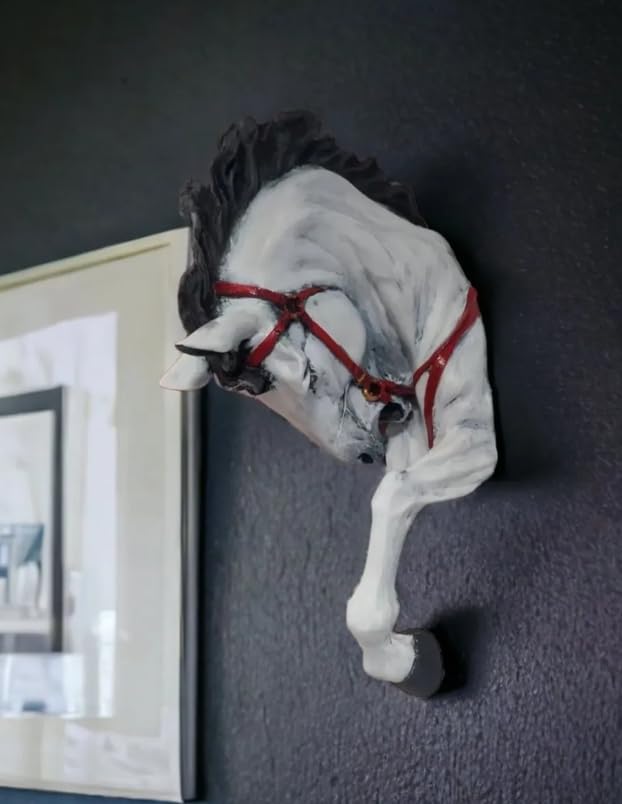 Horse Head Wall Sculpture, Horse Head Wall Decor , Equestrian Wall Decor, Gift For Horse Lovers, Horse Wall Sculpture, Horse Wall Decor