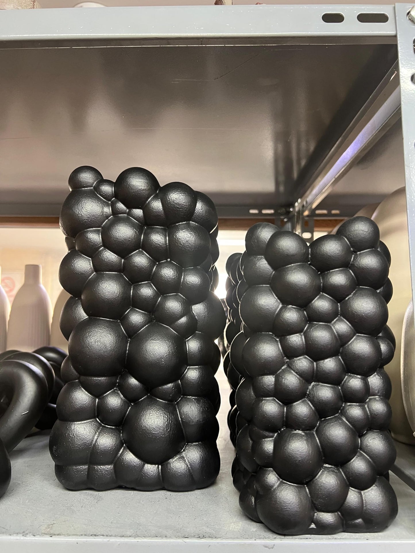 Vaso moderno a bolle, vaso con decorazione geometrica, vaso per fiori contemporaneo, vaso decorativo di lusso, vaso artistico fatto a mano, vaso moderno chic, vaso a bolle, vaso a bolle astratto, vaso a bolle fatto a mano