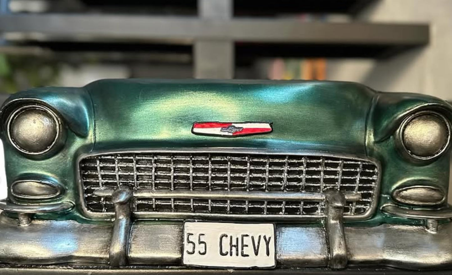 Retro Car Wall Sculpture, Chevrolet Wall Statue, Chevrolet Wall Sculpture, 1955 Chevy Front End Wall Decor, Classic Car Lover Gift, Chevrolet Wall Decor, Chevy Wall Decor