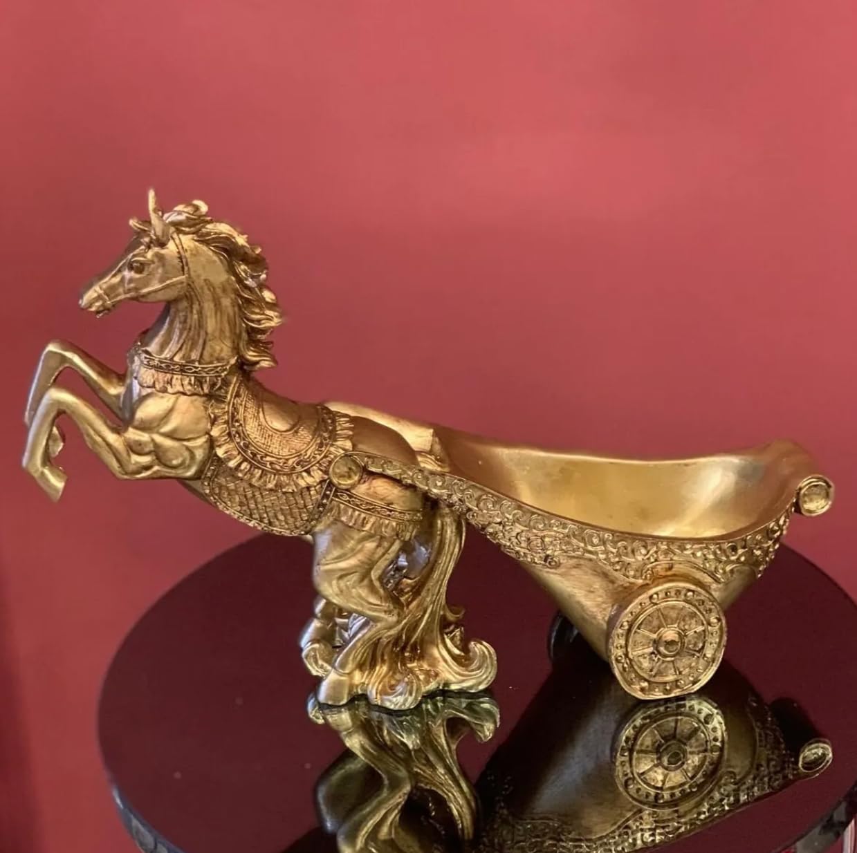 Luxury Horse Wine Rack, Horse Wine Holder, Horse Wine Rack Sculpture, Polyester Horse Wine Rack, Decorative Horse Wine Holder