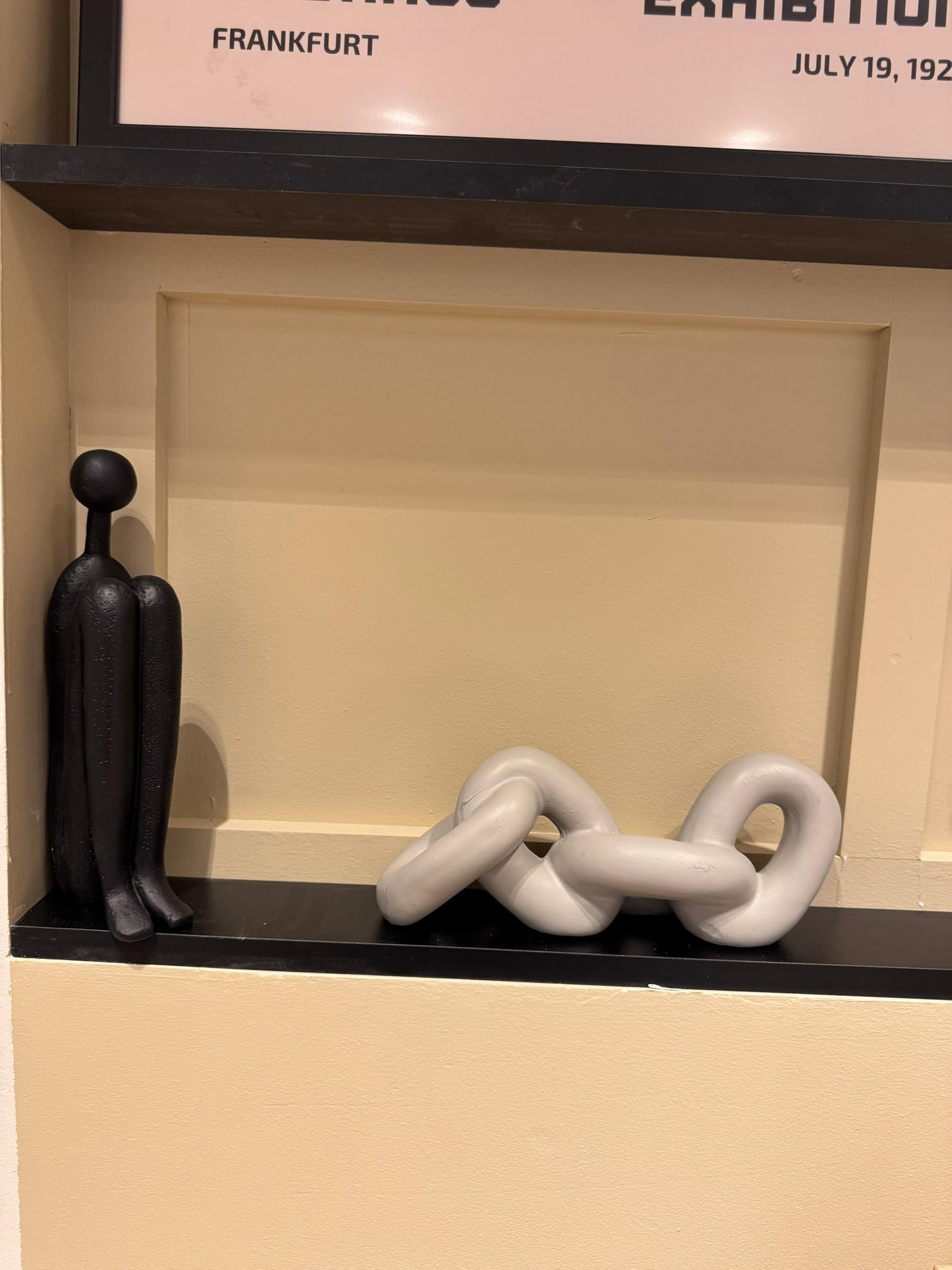 Chain Sculpture, Decorative Chain, Modern Chain Decor, Abstract Chain Art, Home Accent Chain, Table Centerpiece Sculpture, Desk Chain Decor, Desk Chain Sculpture