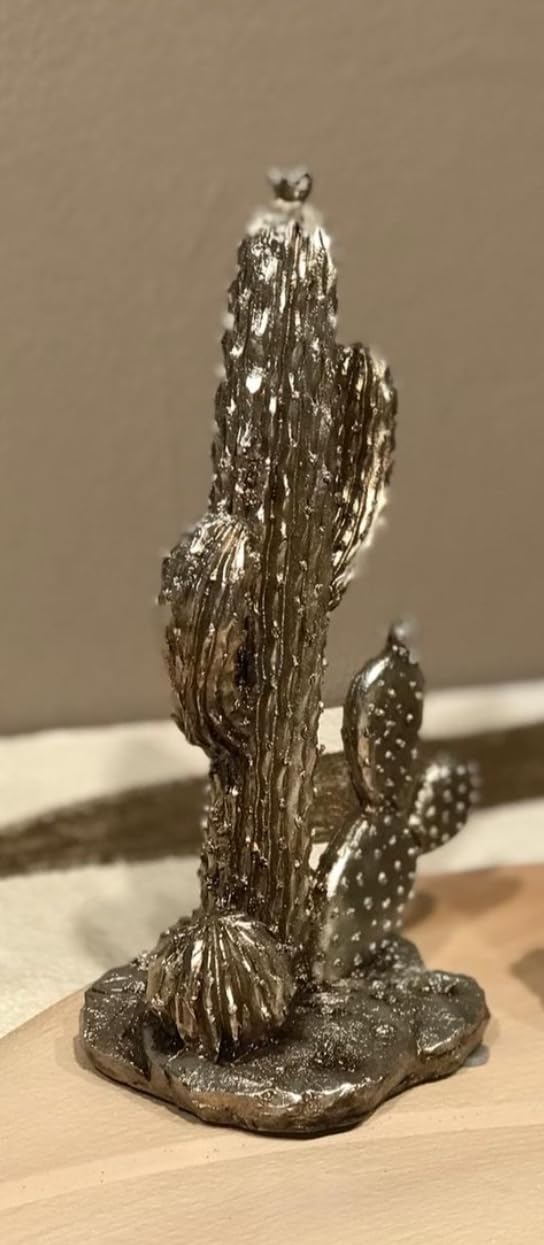 Decorative Cactus Statue, Polyester Cactus Decor, Cactus Statue, Cactus Home Decor, Artificial Cactus Art, Cactus Table Decor, Cactus Decor