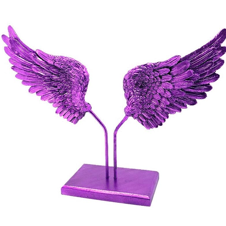 Angel Wings Sculpture, Decorative Wing Art, Wing Decor Accent, Angel Wings Desk Decor, Home Decor Gift, Angel Wings Sculpture