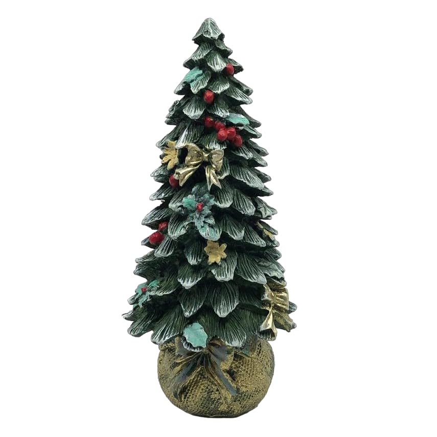 Mini & Large Christmas Tree Figurine, Christmas Tree Decor, Seasonal Tree Figurine, Christmas Decor Gift, Holiday Tree Decor, Christmas Tree Sculpture