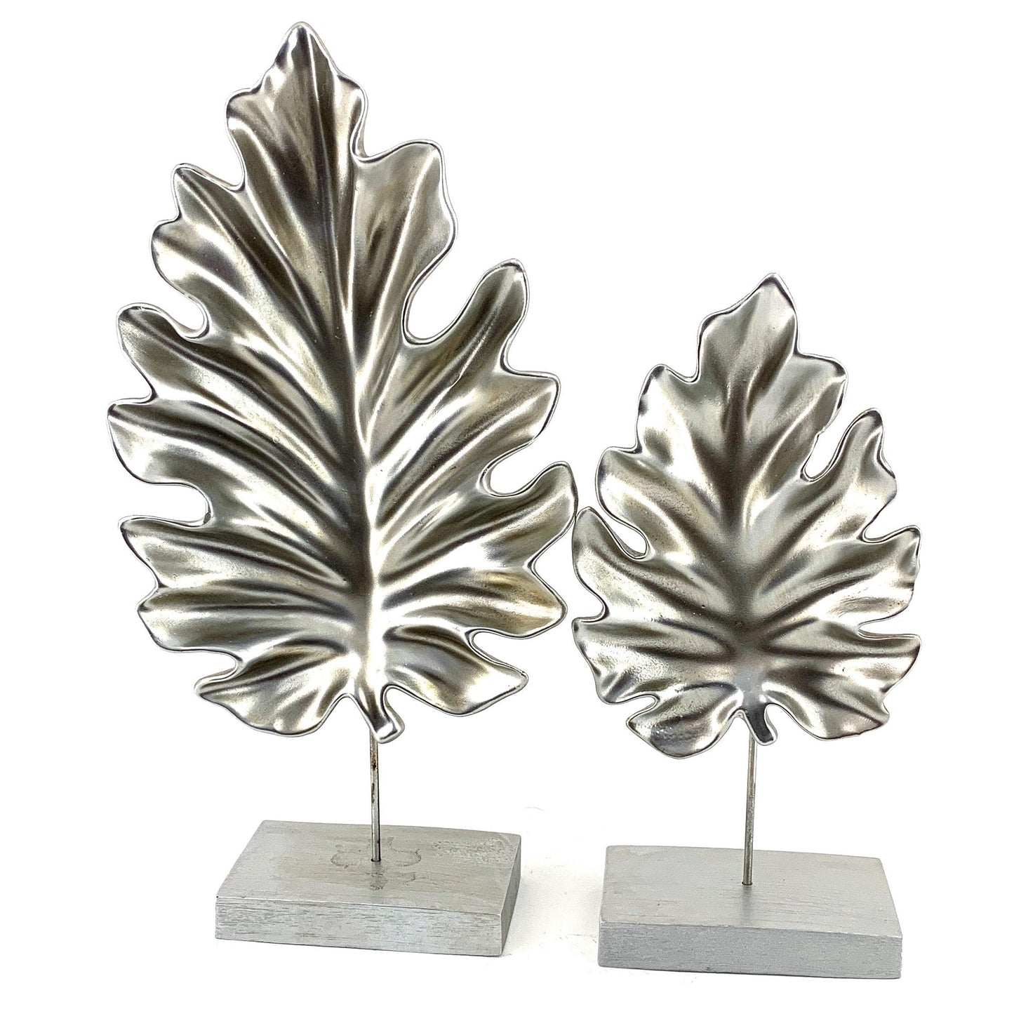 Decorative Leaf Figurine Set, Modern Leaf Sculpture, Nature Inspired Leaf Decor, Leaf Statues for Shelf, Leaf Home Decoration, Leaf Decor, Leaf Sculpture, Leaf Statue