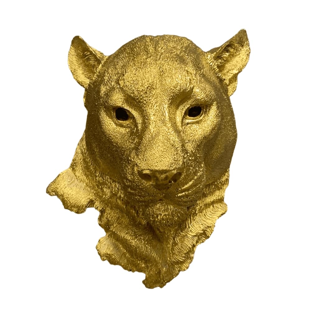 3D Panther Head Wall Decor, Wildlife-inspired Wall Sculpture, Jungle theme wall Art, Animal Face Wall Accent, Decorative Puma Sculpture, Puma Wall Decor, Puma Wall Sculpture