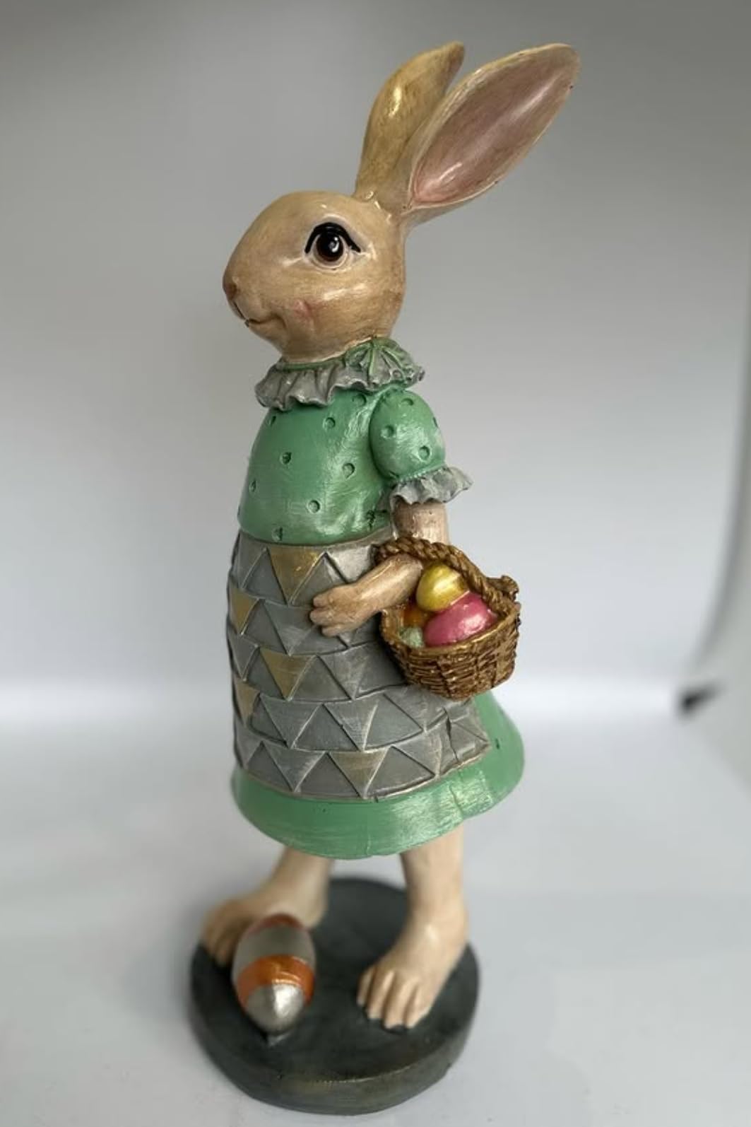 Cute Easter Bunny Figurines, Rabbit Decor, Elegant Spring Decoration, Easter Table Centerpiece, Easter Rabbit Figurine, Easter Rabbit Decor, Easter Bunny Decor, Easter Rabbit Statue