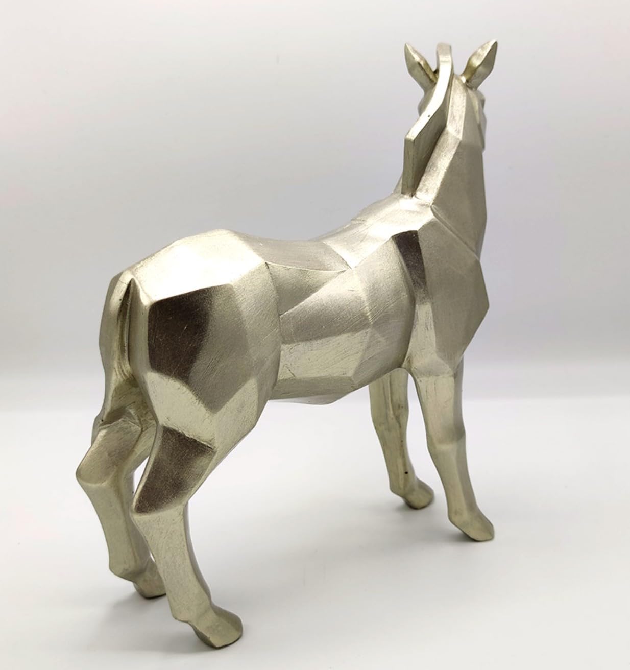Zebra Statue, Geometric Zebra Sculpture, Cubic Zebra Statue, Abstract Zebra Sculpture, Zebra Figurine with Geometric Style, Zebra Sculpture