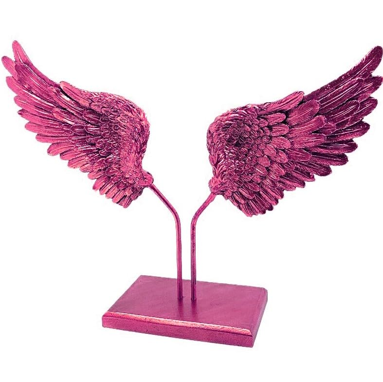 Angel Wings Sculpture, Decorative Wing Art, Wing Decor Accent, Angel Wings Desk Decor, Home Decor Gift, Angel Wings Sculpture
